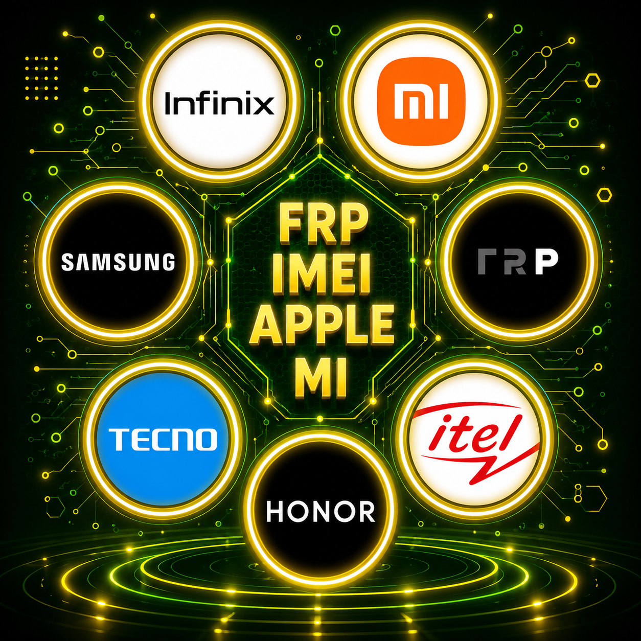 SERVICES FRP IMEI & APPLE & MI